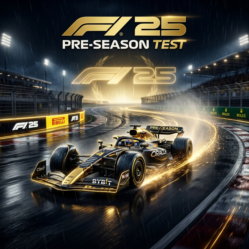 F1 25 Pre-Season Test Trailer Image